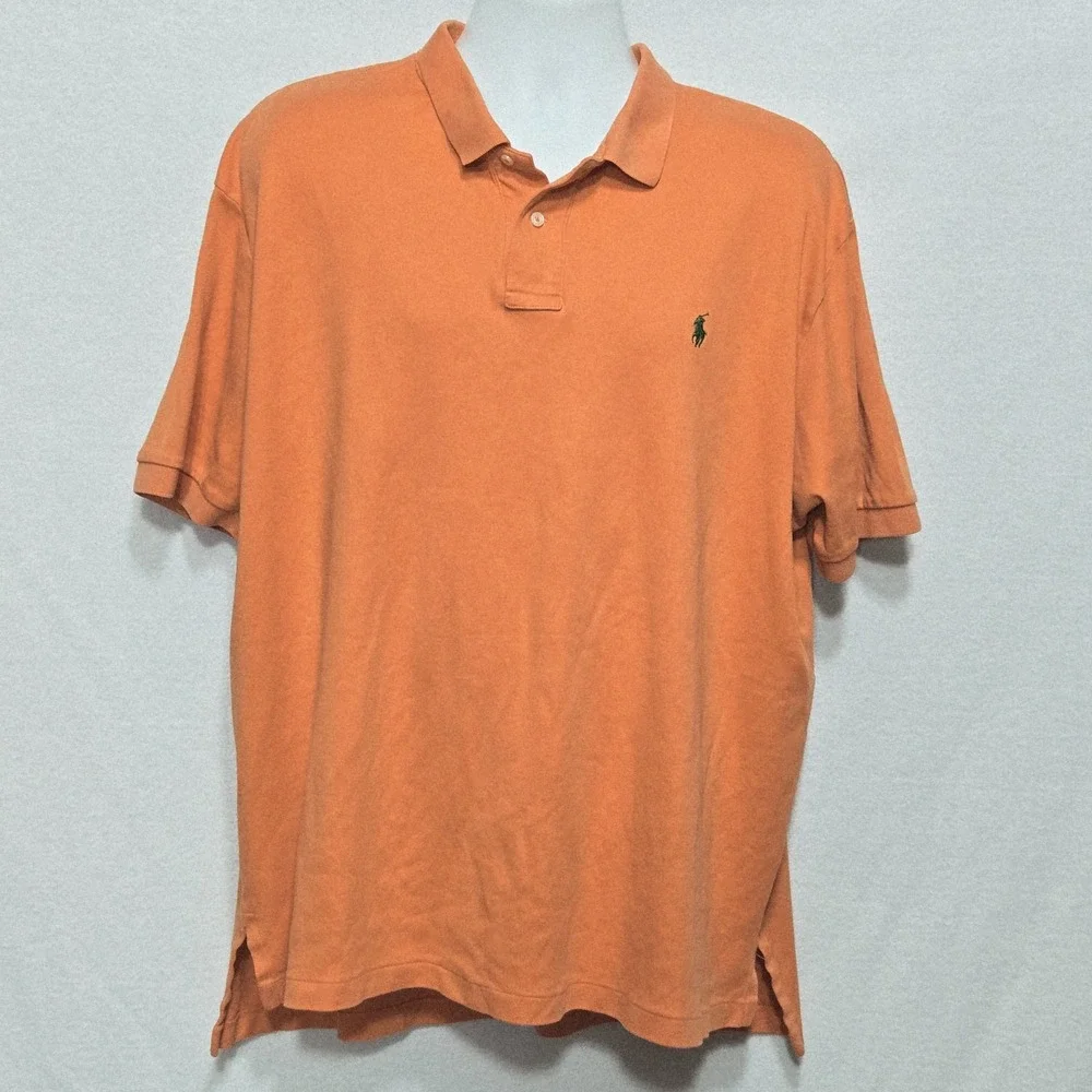 Polo Ralph Lauren Polo Shirt Mens 2XL Classic Fit Short Sleeve Embroidered
